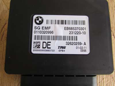 BMW Electronic Parking Brake Control Module SG EMF TRW 34436887358 F10 F12 F25 F26 5, 6, X Series3